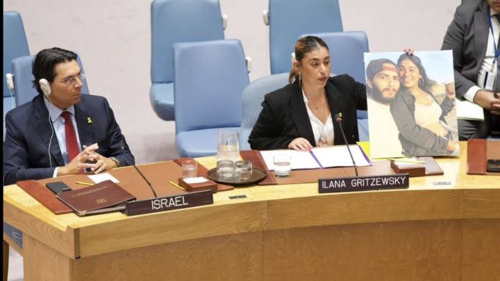 Mexicana secuestrada por Hamás cuestiona ante la ONU trato desigual hacia los judíos