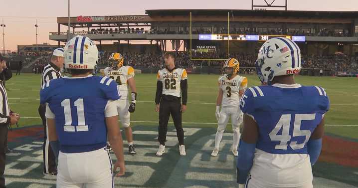 Kapaun Mt. Carmel vs. Bishop Carroll football rivalry returns to Equity Bank Park