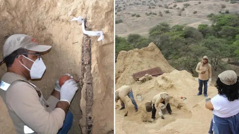 Lambayeque: hallan cinco nuevos fardos funerarios en Complejo Arqueológico de Túcume