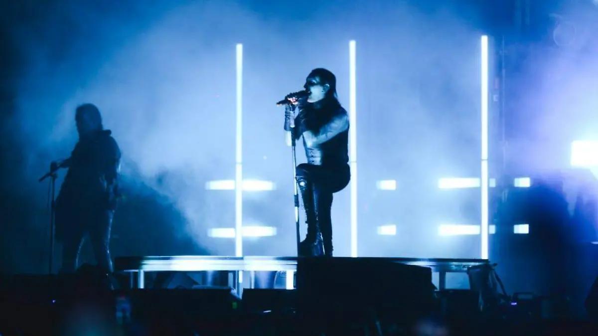 Marilyn Manson, un éxito en el Teatro del Pueblo de la Fenapo