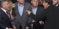 Fernández Noroña y 'Alito' Moreno se pelean en plena sesión del Senado (VIDEO)