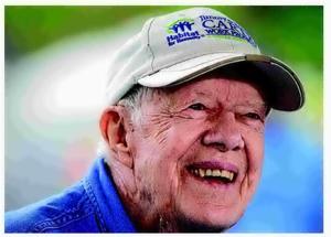 Jimmy Carter will be honored with stamp