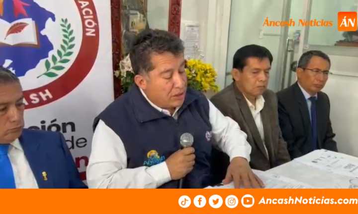 “No voy a renunciar, solo el gobernador puede retirarme la confianza”, afirma director regional de Educación de Áncash
