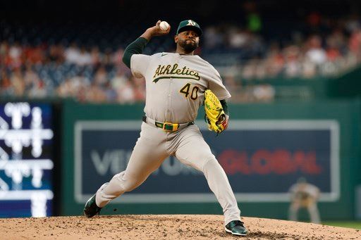 A's place right-hander Luis Severino on 15-day injured list with oblique strain