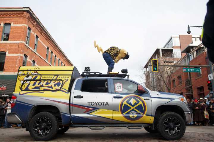 Rocky the mascot sues owner of the Denver Nuggets over firing