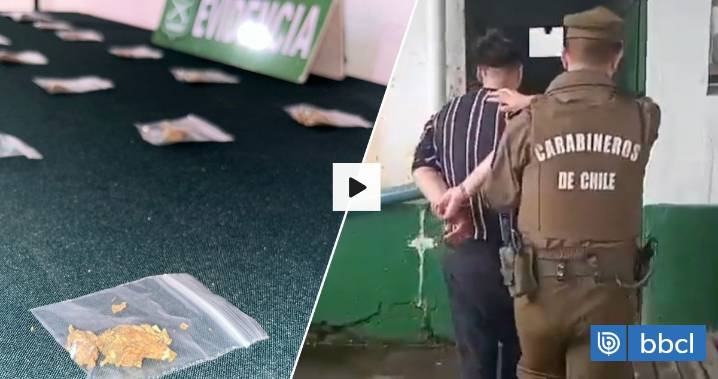 "Tengo pititos": detienen a sujeto que les ofreció marihuana a carabineros en Concepción