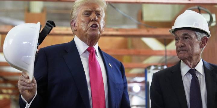 Trump rips into 'stubborn' Jerome Powell, calls for Fed's board to launch a coup and seize power