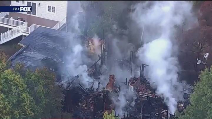 Rabbi and family escape NJ synagogue fire, a 'devastating' loss