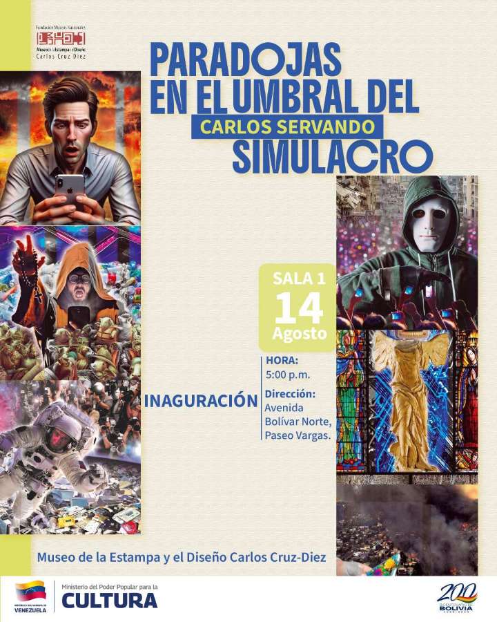 Carlos Servando expone su visión crítica de la IA en el Museo Carlos Cruz