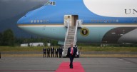Trump, 79, Veers From Left to Right in Walk Across Red Carpet