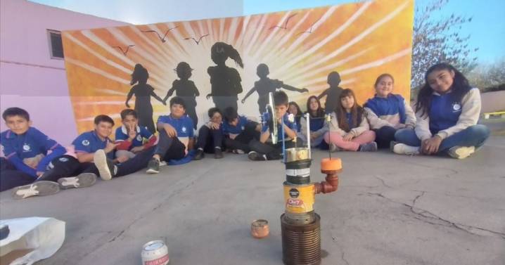 Motor Stirling 25: estudiantes de Justo Daract producen energía con materiales reciclados