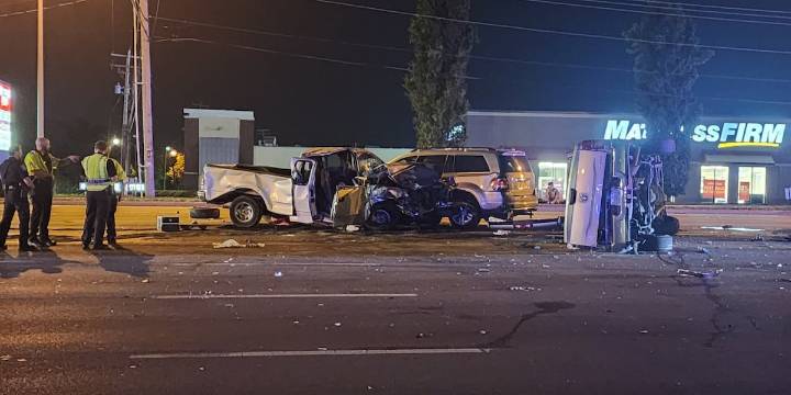 One in critical condition after Lexington crash