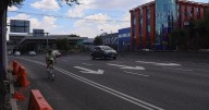 Fortalecen infraestructura ciclista con jardineras en la ciclovía Gran Tenochtitlan