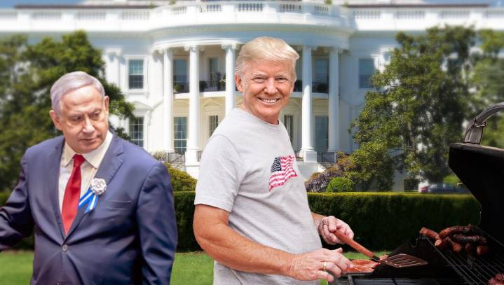 Trump Celebrates Middle East Peace Deal By Cooking Up His World