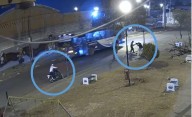 ¡Hay video! Filman a motochorros armados queriendo robar una bici y atacar al dueño