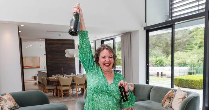 Mum-of-two wins £4m Omaze house - after husband thought they'd won sausages