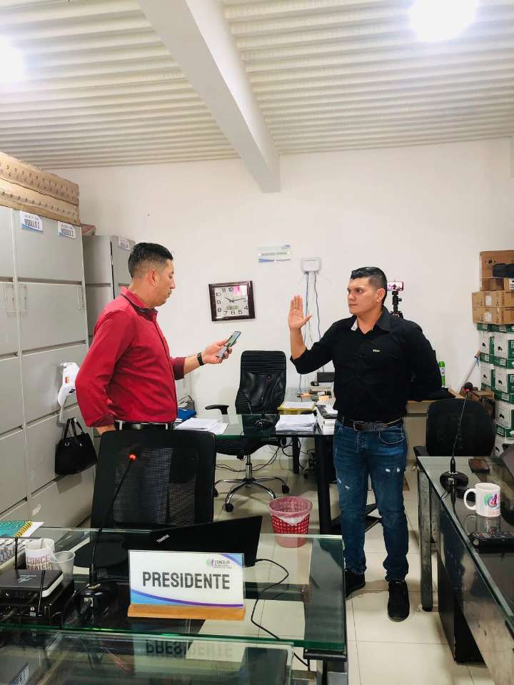 Se posesionó el nuevo Personero Municipal de Cartagena del Chairá