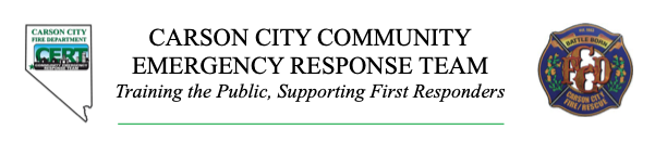 Carson City Community Emergency Response Team accepting applications for basic training