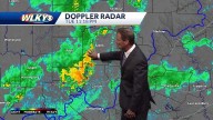 Scattered storms diminish overnight... Sticky Wednesday