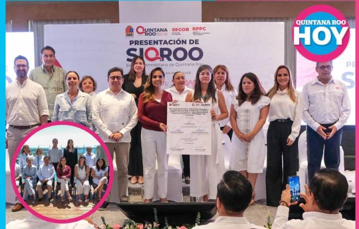 Mara Lezama presenta el nuevo Sistema Inmobiliario Digital de Q. Roo