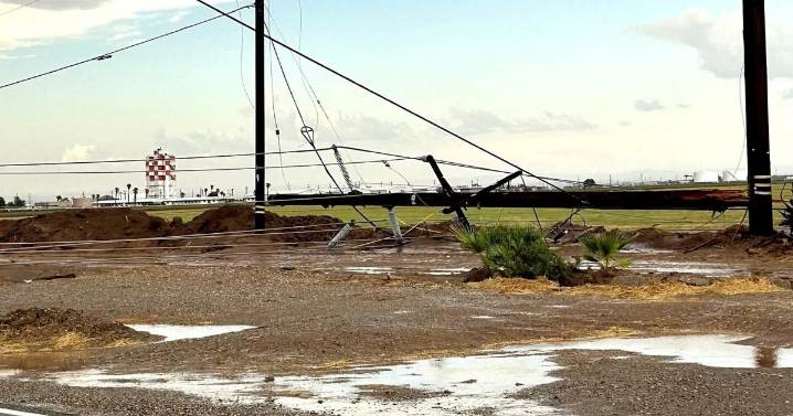 Widespread power outages hit Imperial Valley following severe storm
