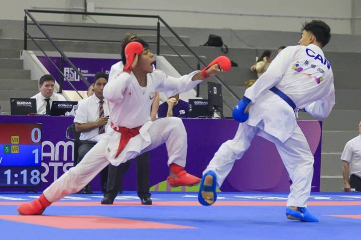 Jesús Castro con oro en Panamericanos Junior de Paraguay