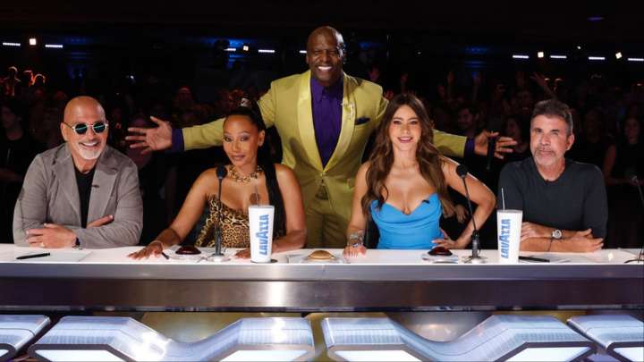 Terry Crews Went Shirtless To Pump Fans Up For AGT, But I'm More Obsessed With His Yellow Suit For The Season's First Live Show