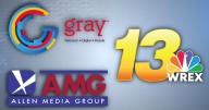 Gray Media Inc. agrees to acquire 13 WREX, nine other Allen Media Group television stations