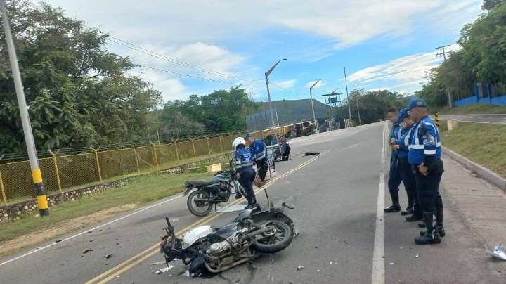 Muere sargento de la Policía en accidente de tránsito en Melgar