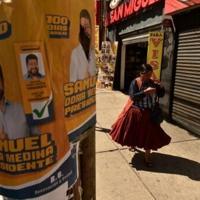 Bolivian right eyes return in elections marked by economic crisis