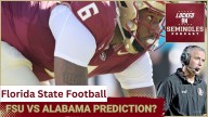 PREDICTION: Alabama Crimson Tide At Florida State Seminoles