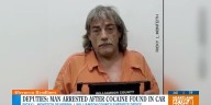 Man arrested after police say they found cocaine during a traffic stop