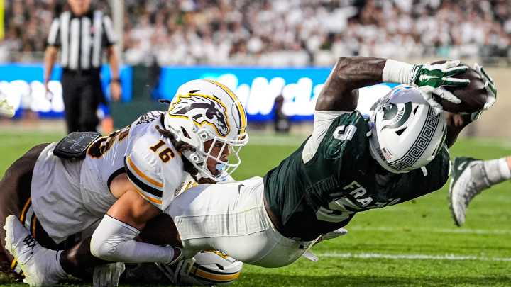 MSU game score: Aidan Chiles, RBs run Spartans past WMU, 23