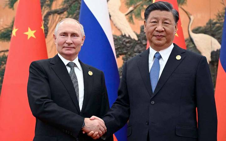 Rusia y China se oponen a sanciones 'discriminatorias' en el comercio mundial: Putin