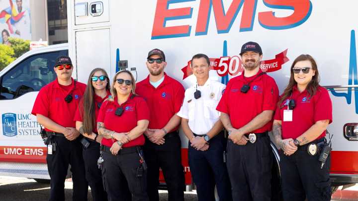 UMC EMS earns AHA Gold Award for Life-Saving Care for 7th year