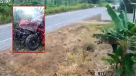 Querido futbolista muere en brutal accidente; así se estrelló con su auto