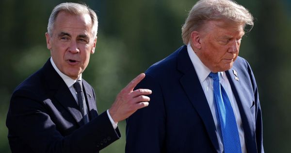 Trump anuncia aranceles del 35% a productos canadienses