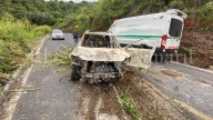 Identifican a lesionado tras volcadura de auto en Xalisco
