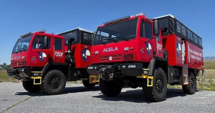 Acela Truck Company Delivers High-Water Rescue Vehicles to Texas Task Force 1