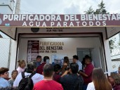 El Salto inaugura purificadora de agua en Las Pintitas