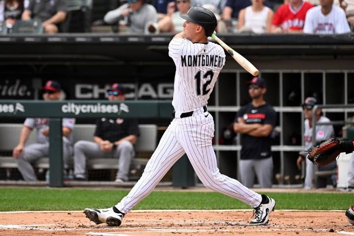 Sosa, Montgomery homer, Martin works six strong innings as White Sox beat Guardians 6