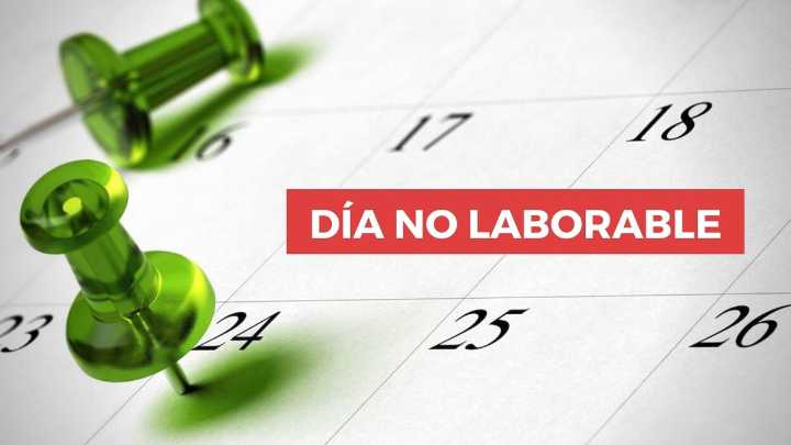 Cómo se paga el día no laborable del viernes 15 de agosto