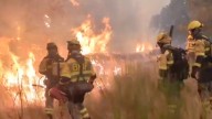 Muere un brigadista y otro resulta herido al volcar su camión en la lucha contra el fuego en El Bierzo
