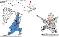 No Ukraine peace deal, Nobel dreaming, Smithsonian edict:Editorial cartoons for Aug. 24, 2025