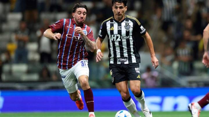 Godoy Cruz lo ganaba, pero Atlético Mineiro reaccionó, se lo dio vuelta y se quedó con el juego de ida por la Sudamericana