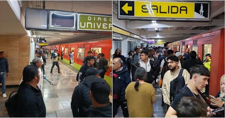 Metro suspende servicio en líneas 3 y 5 por lluvias en CDMX
