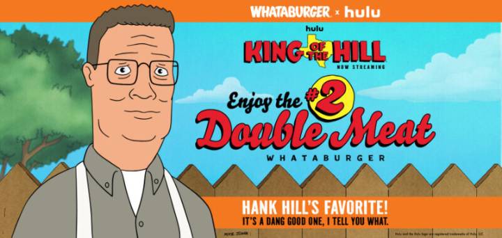 Whataburger and “King of the Hill” Team Up