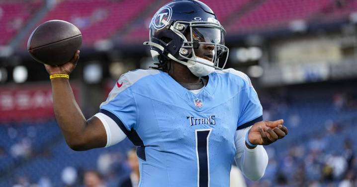 Titans eager to speed up rebuilding process with No. 1 draft pick QB Cam Ward