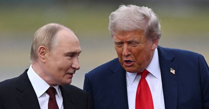 Donald Trump channels inner Meghan Markle with subtle 'power pat' at Putin talks