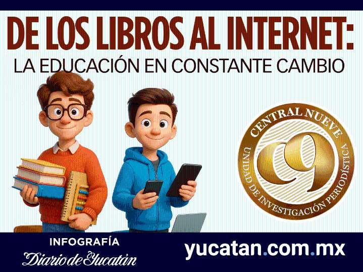 De los libros al internet: la educación en constante cambio (INFOGRAFÍA)